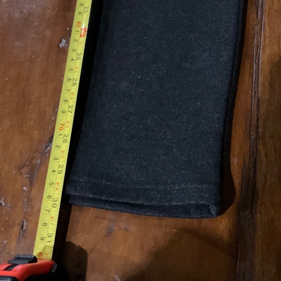 Mossimo Stretch Extensible Dark Gray Pants Sz 8 - Picture 5 of 11